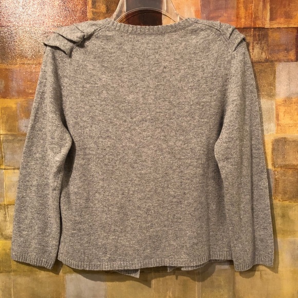 BANANA REPUBLIC Gray Cashmere Blend Shrug Cardigan - Picture 2 of 6
